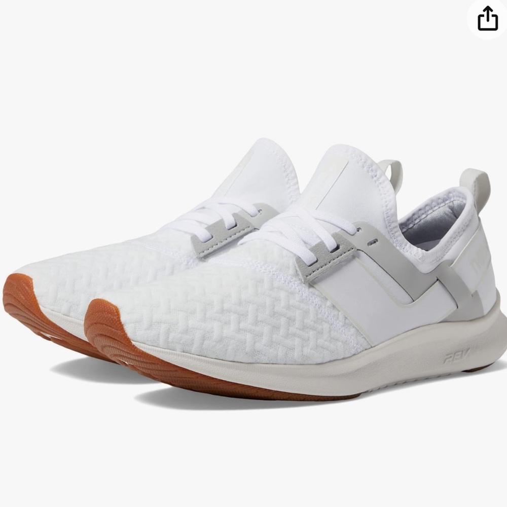 New Balance white nergize sport v1 sneaker